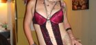 emo girl in dessous